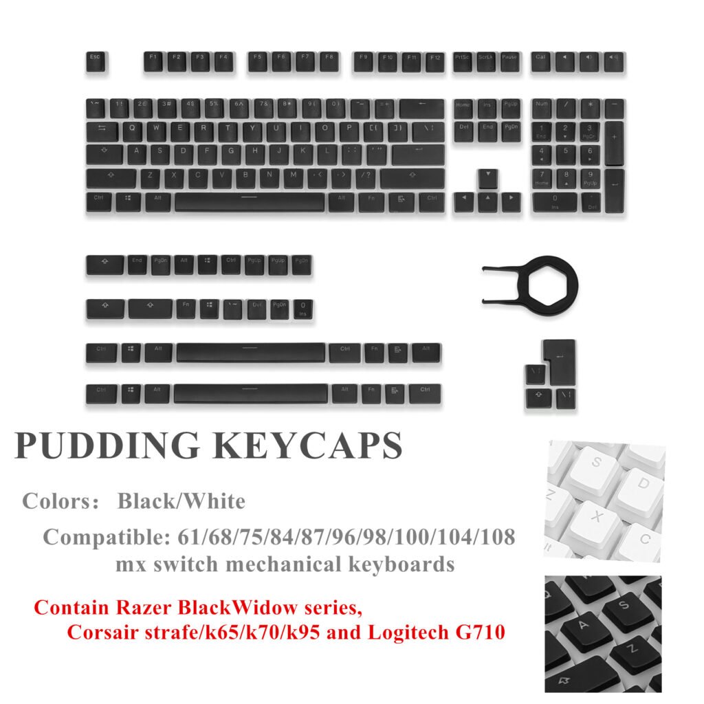 Pudding Keycaps